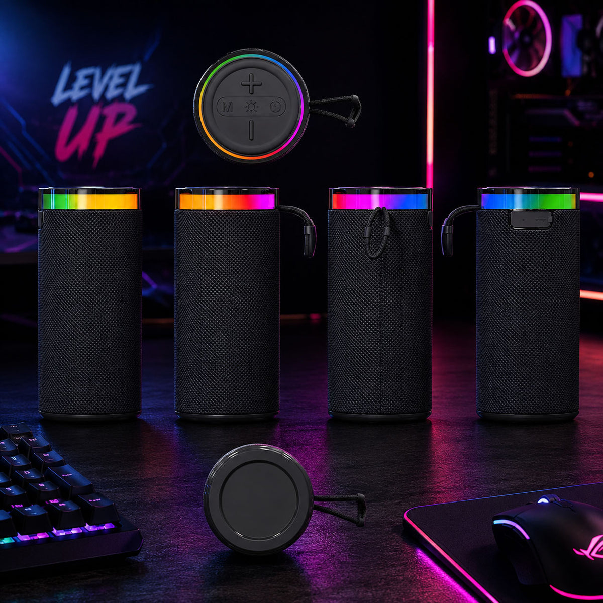 SpeedX Speed-x Puls X10 10w Rgb Bluetooth Speaker