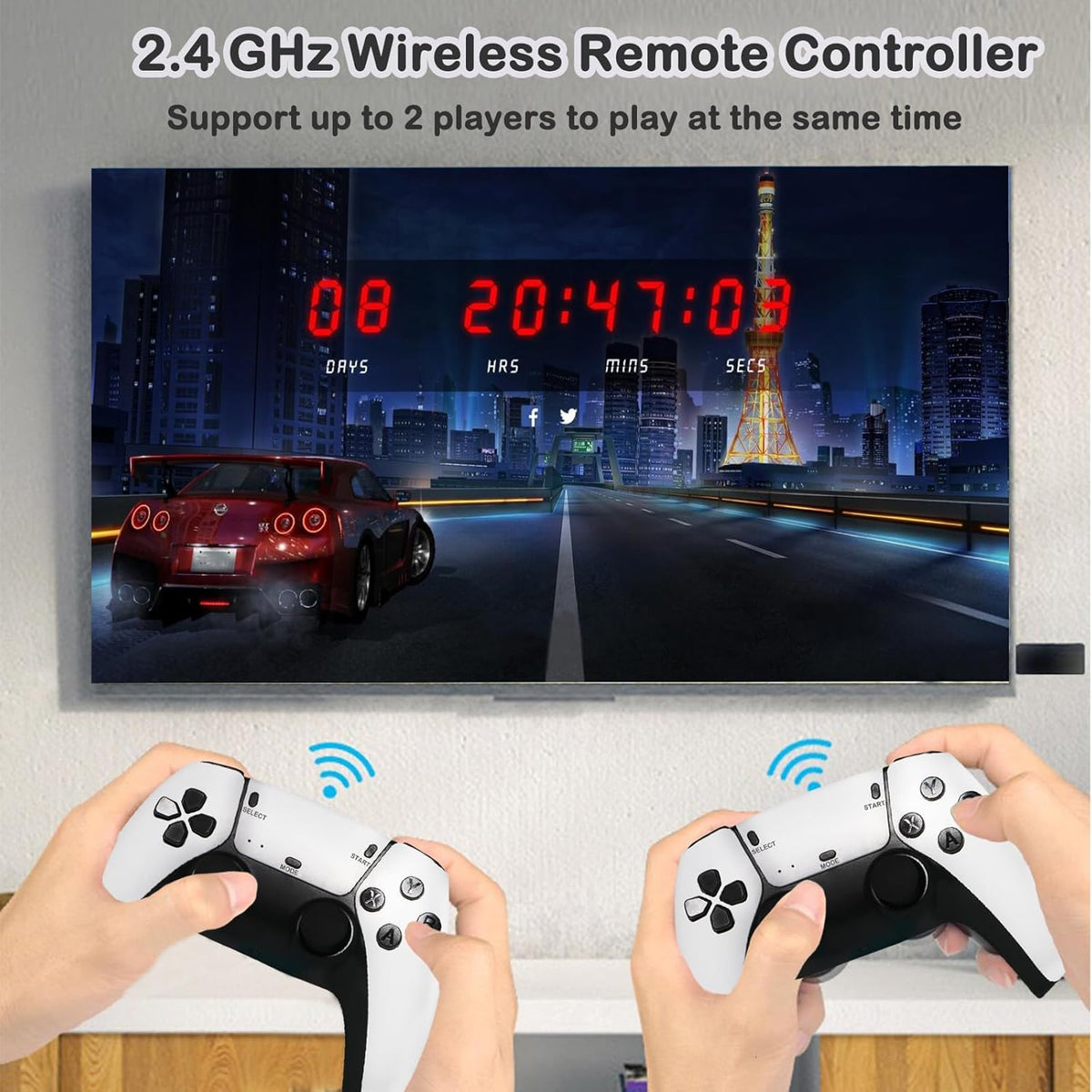 M15 Video Game Stick 4k 20000+ Retro Games With Taken3 Game