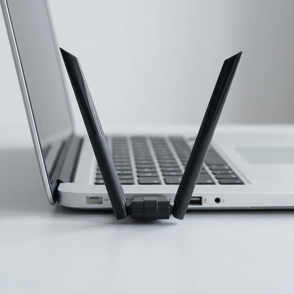 Speed-x Alfa W136 3dbi Rtl 8192 Dual Antena Wifi Usb Adapter 300 Mbps