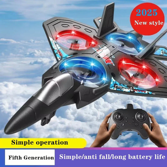 EPP Foam Remote Control Foam Fighter Gravity Sensing Rechargeable Four Motor Helicopter 2.4G Stunt with Light