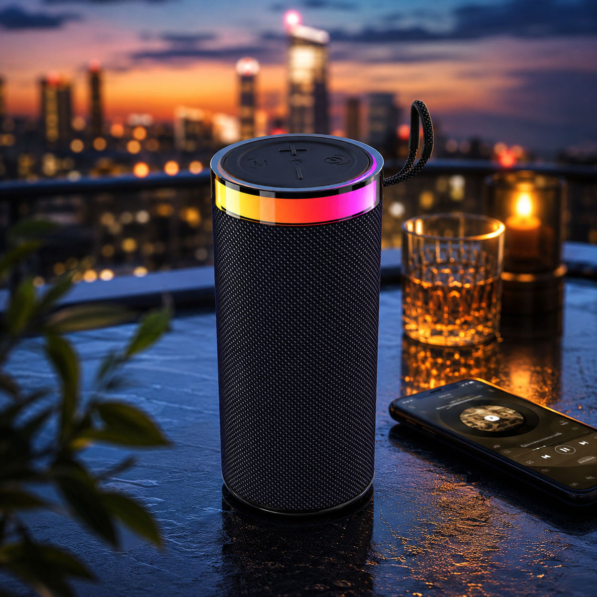 SpeedX Speed-x Puls X10 10w Rgb Bluetooth Speaker