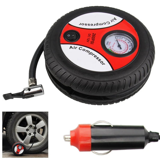 Car Maintenance & Repair Tool Portable Tire Inflator Air Compressor Pump Compact Mini Car Inflator For Home And Vehicle Use