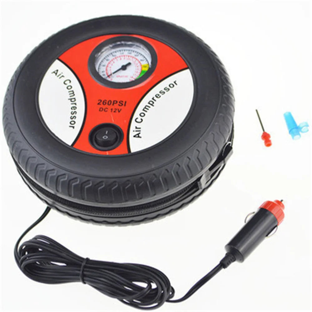 Car Maintenance & Repair Tool Portable Tire Inflator Air Compressor Pump Compact Mini Car Inflator For Home And Vehicle Use