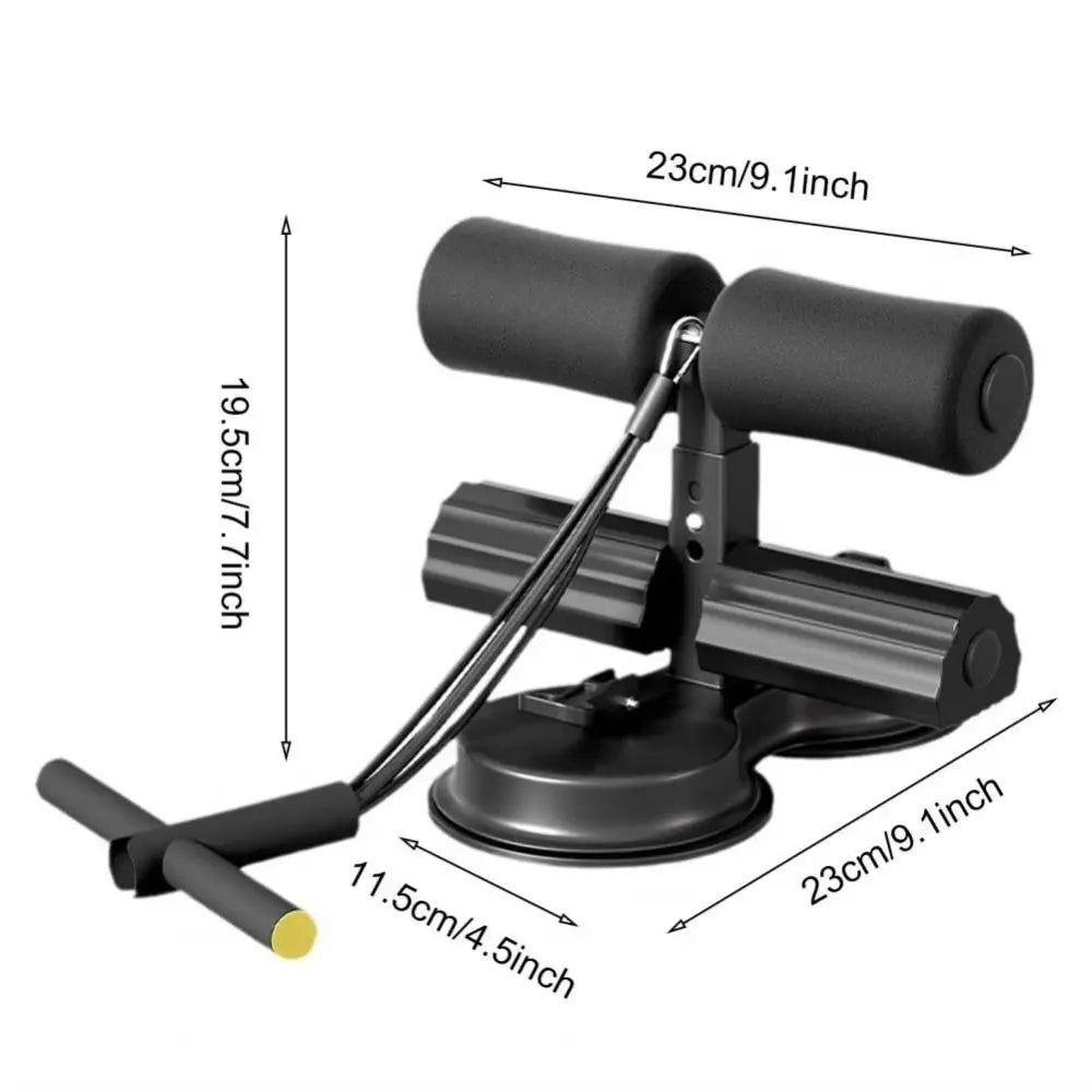 Modifiable Height Ab Toner Equipment Highlighting Rubber Suction Cups For Secure Floor Workouts