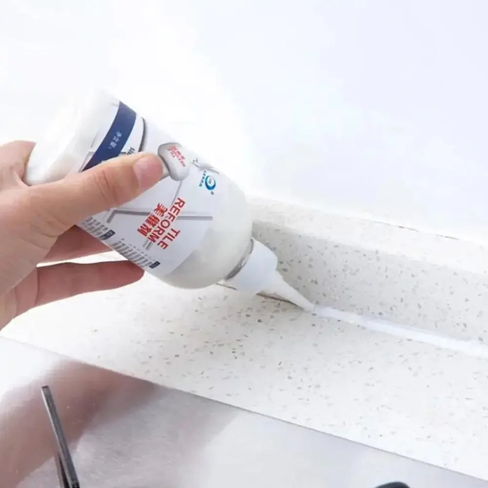 Waterproof Tile Repair Filler Seam Beauty Agent Ceramic Tile Grout Repair Fill Gaps Kitchen Bathroom Specific Mildew Proof