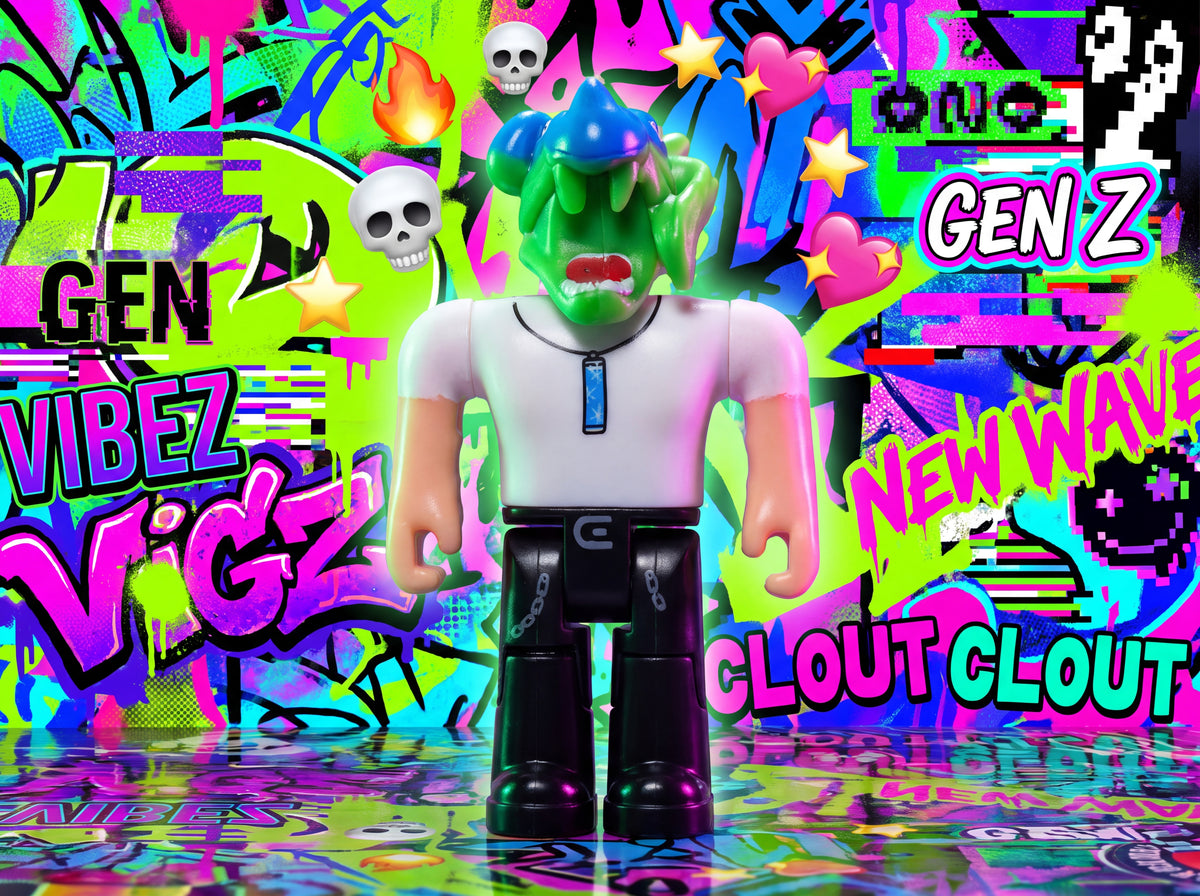 Roblox Style Action Figure Set