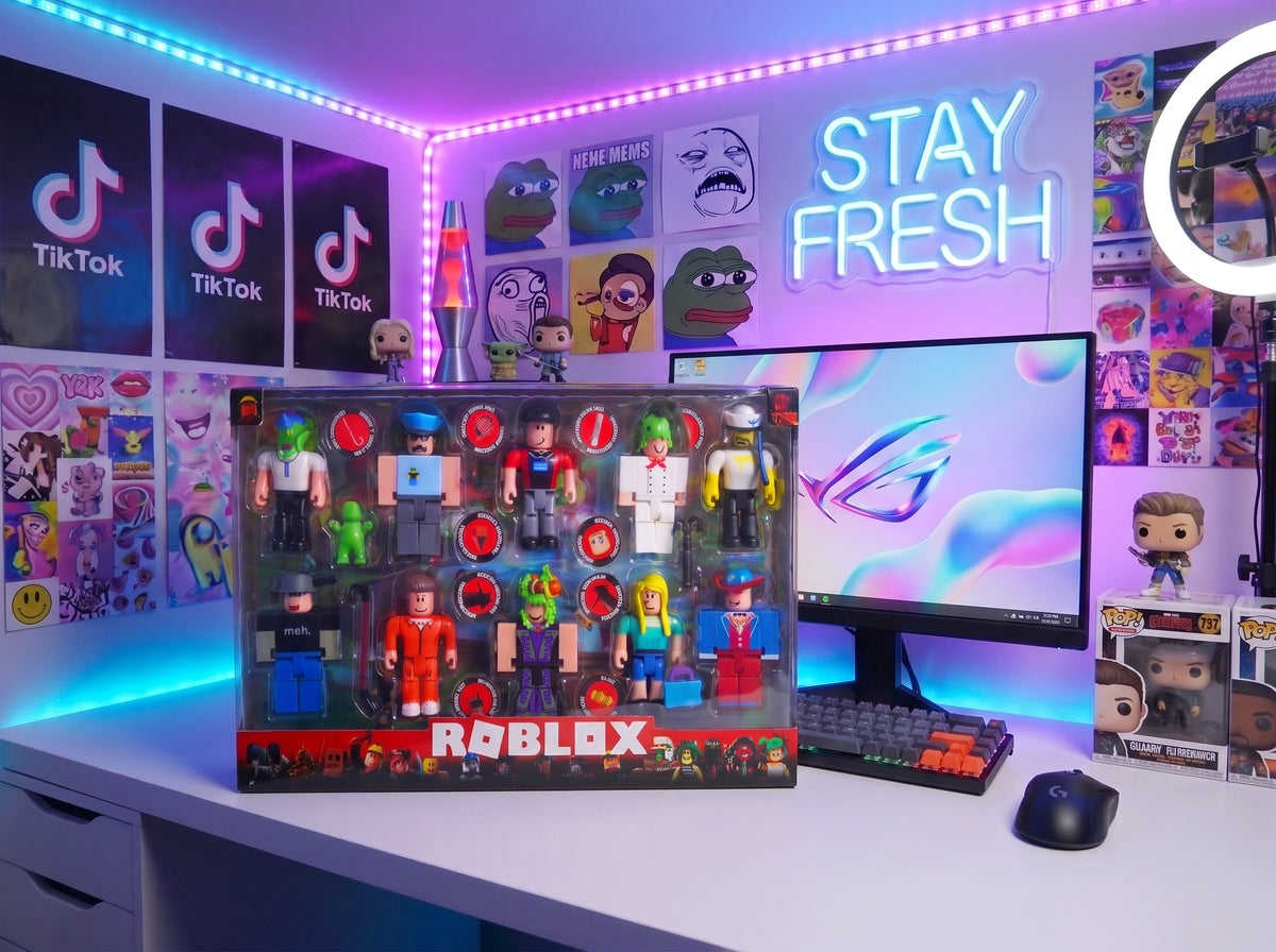 Roblox Style Action Figure Set