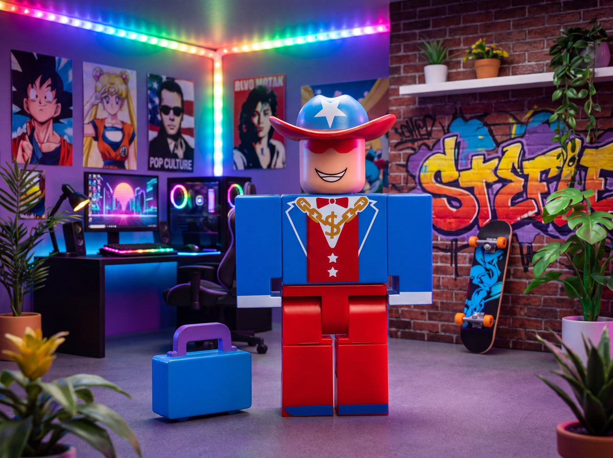 Roblox Style Action Figure Set