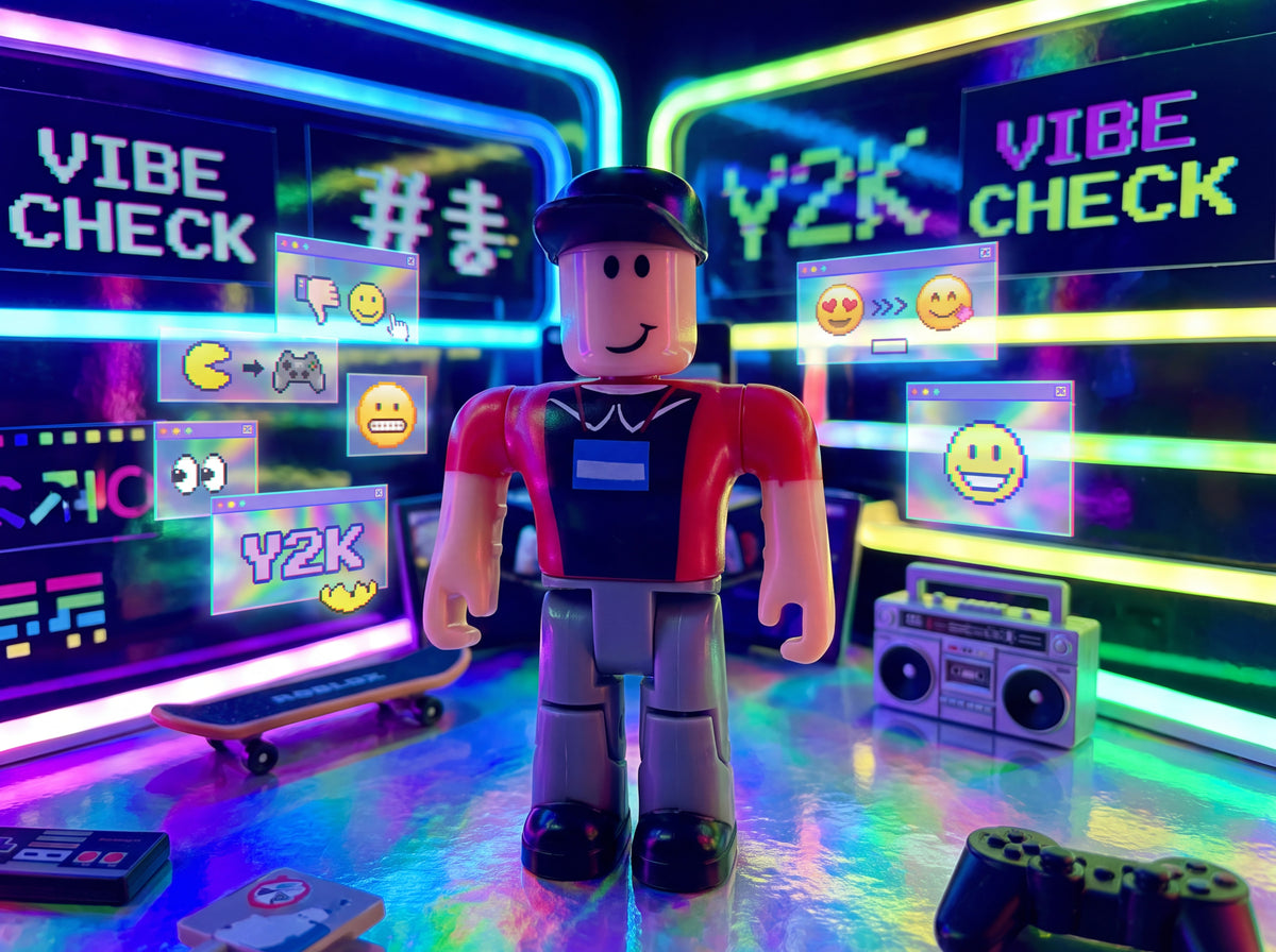 Roblox Style Action Figure Set