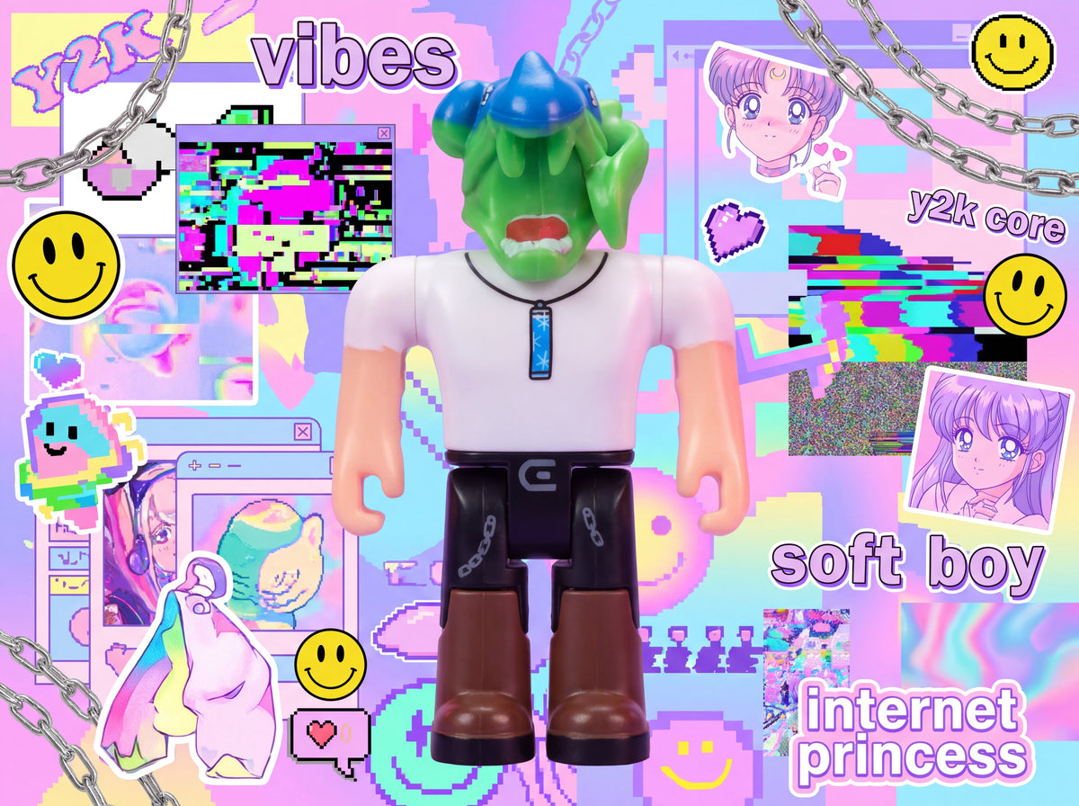 Roblox Style Action Figure Set