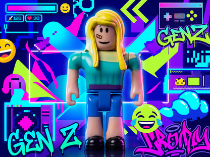 Roblox Style Action Figure Set