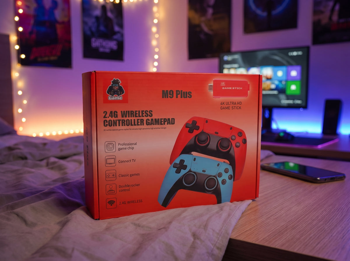 🎮 M9 Plus 4K Ultra HD Game Stick