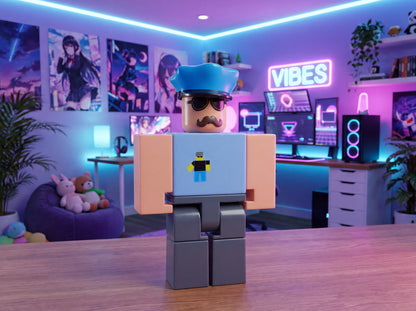 Roblox Style Action Figure Set