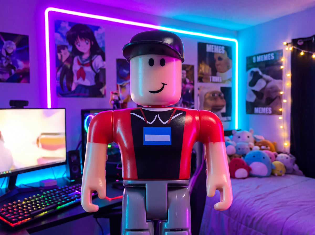 Roblox Style Action Figure Set