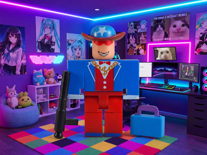 Roblox Style Action Figure Set
