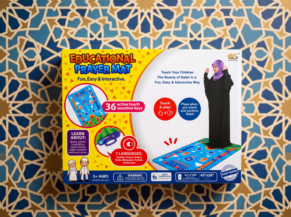 Educational Prayer Mat for Kids
