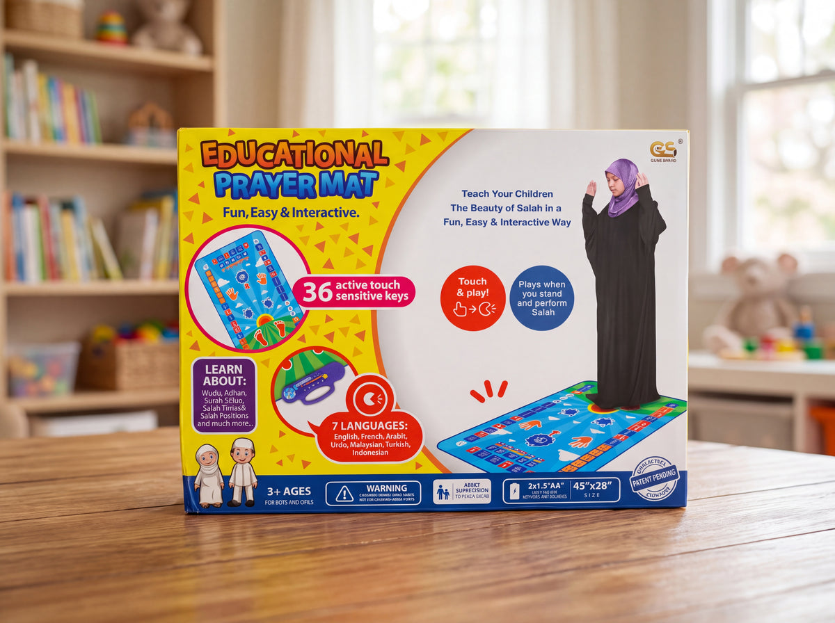Educational Prayer Mat for Kids