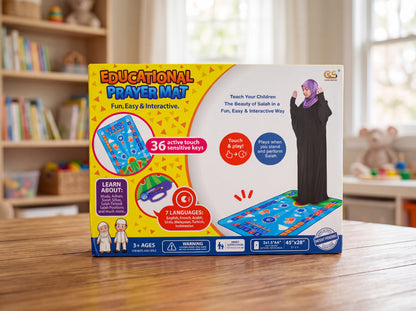Educational Prayer Mat for Kids