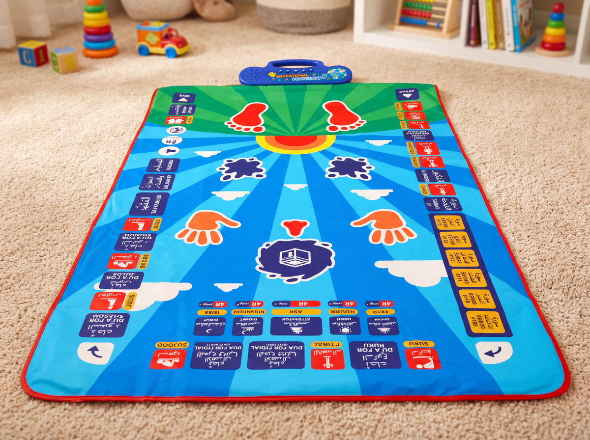 Educational Prayer Mat for Kids