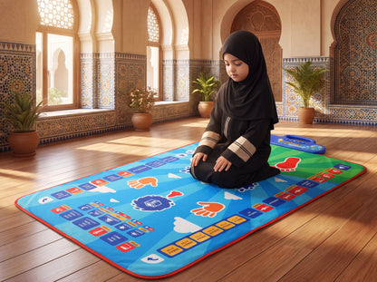 Educational Prayer Mat for Kids