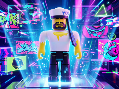 Roblox Style Action Figure Set