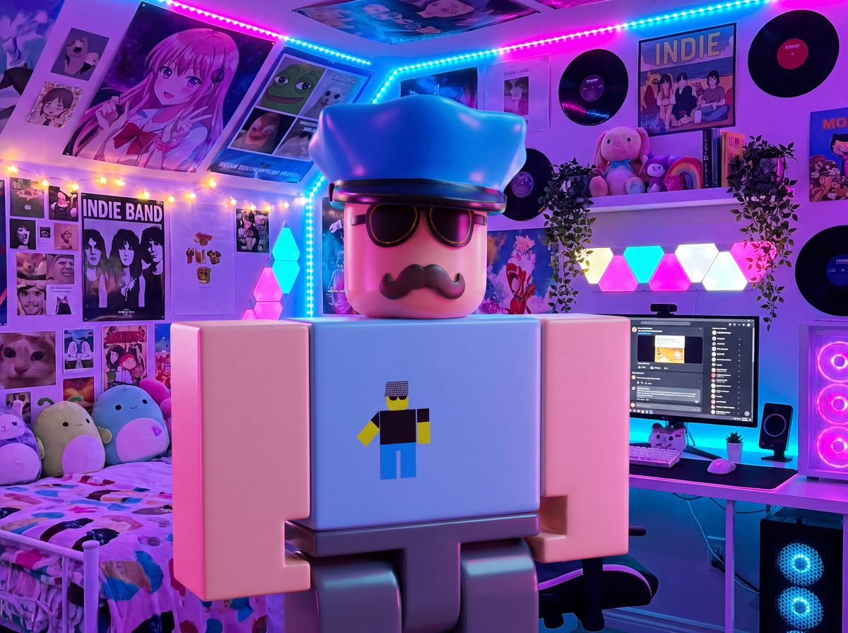 Roblox Style Action Figure Set