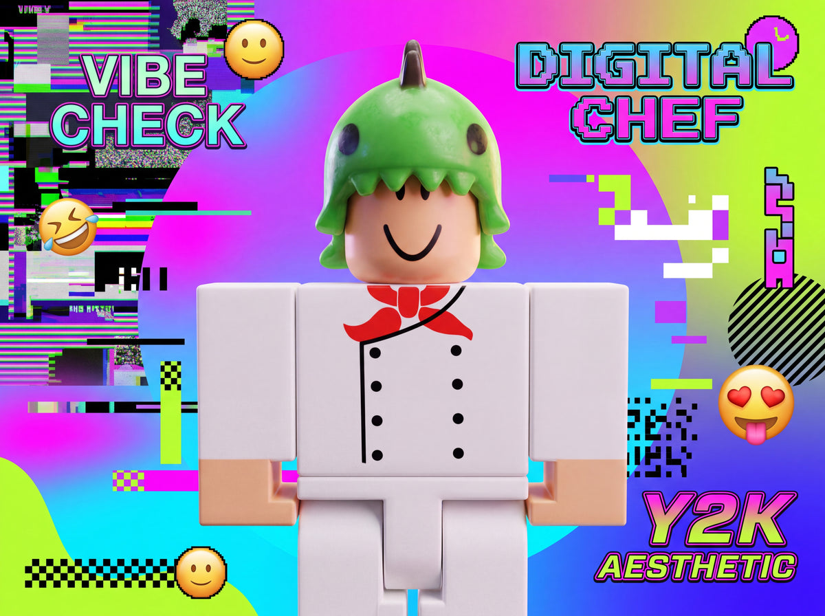 Roblox Style Action Figure Set