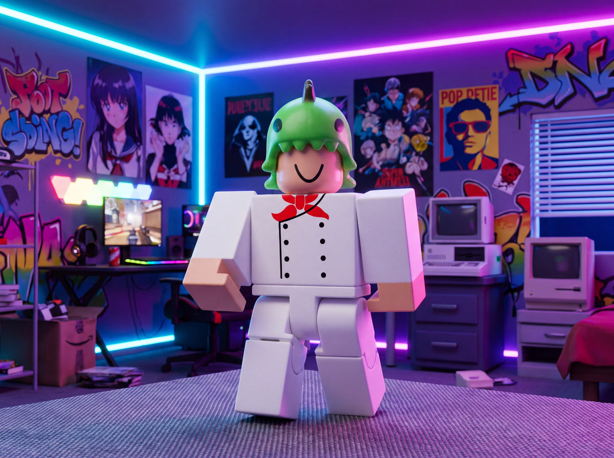 Roblox Style Action Figure Set