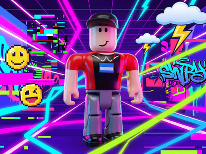 Roblox Style Action Figure Set