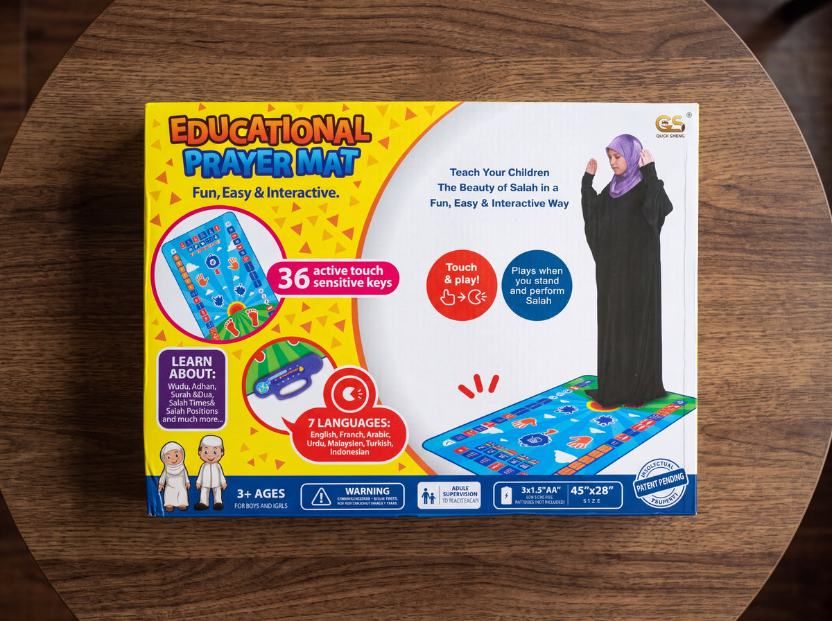 Educational Prayer Mat for Kids