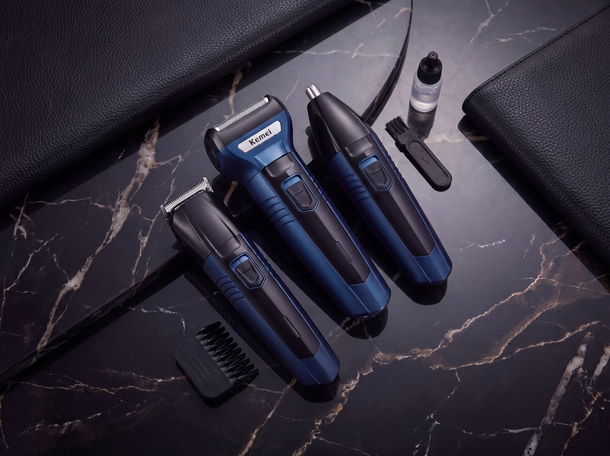 Kemei 3-in-1 Men's Grooming Kit – KM-6330
