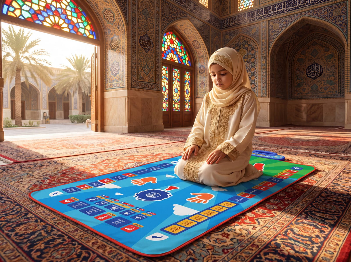 Educational Digital Prayer Mat For Kids